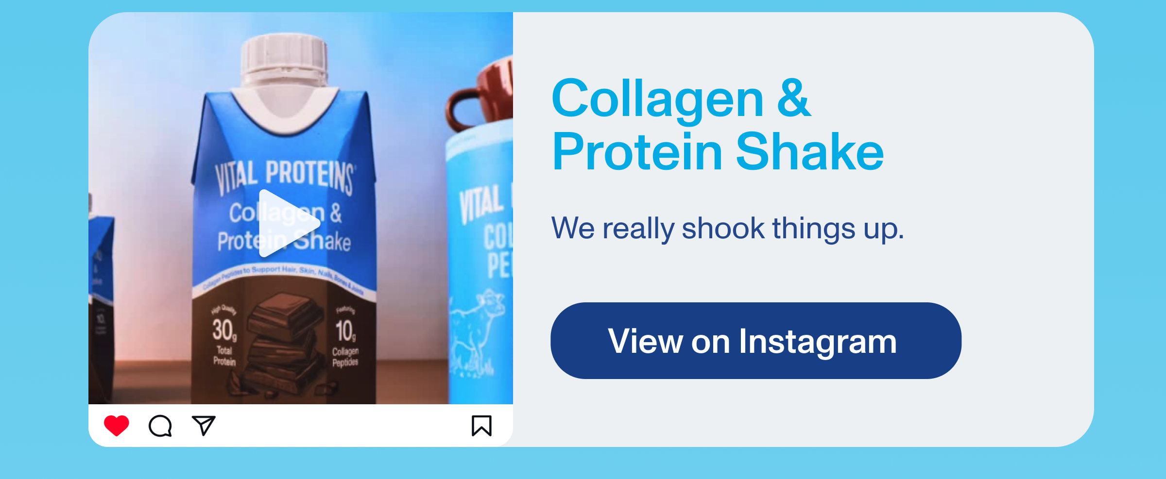 Collagen &  Protein Shake