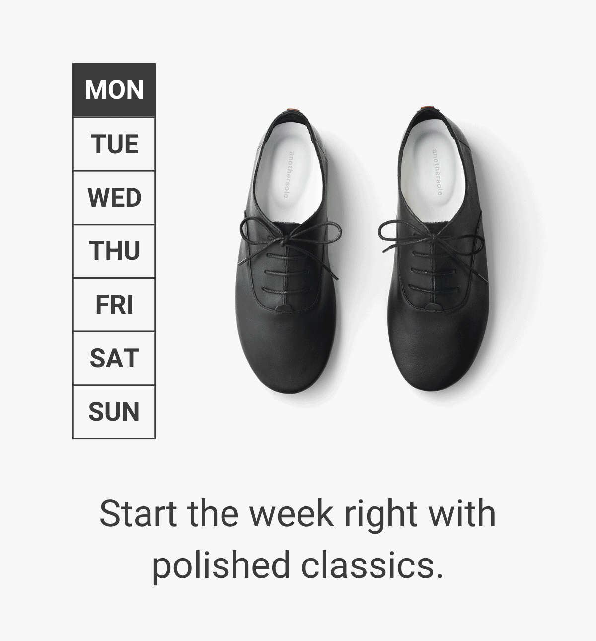 A Pair of Anothersoles For Everyday Anothersole