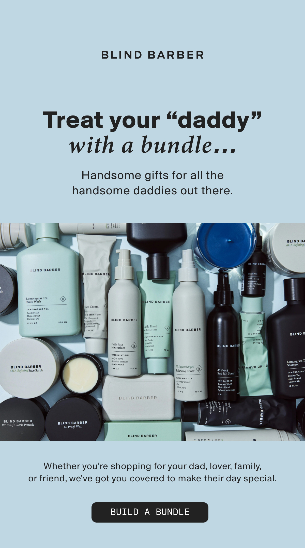 Handsome Gifts for the Handsome Daddies Blind Barber