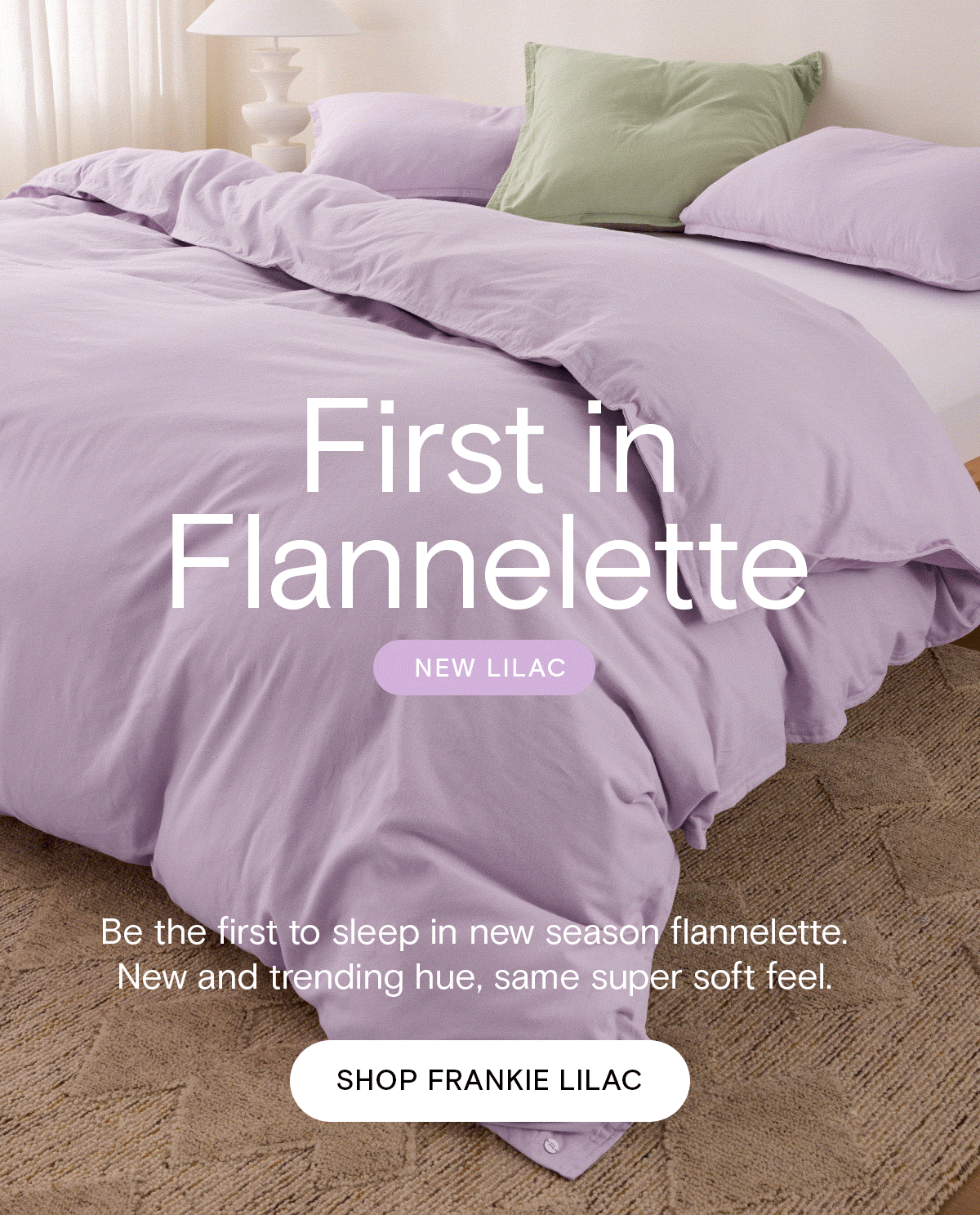 NEW Frankie Flannelette Sheet Society