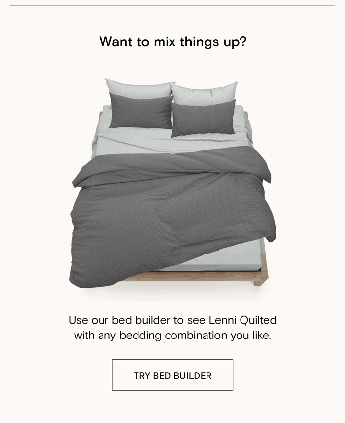 Four ways to style Lenni Quilted Sheet Society