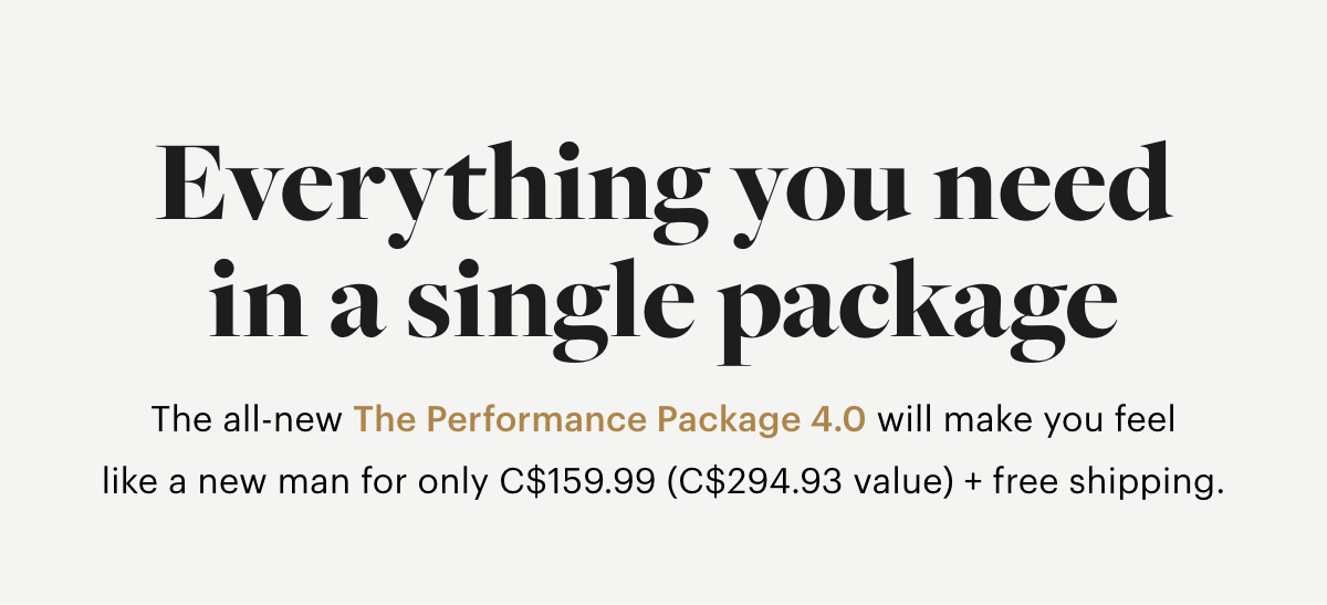 The Performance Package 4.0