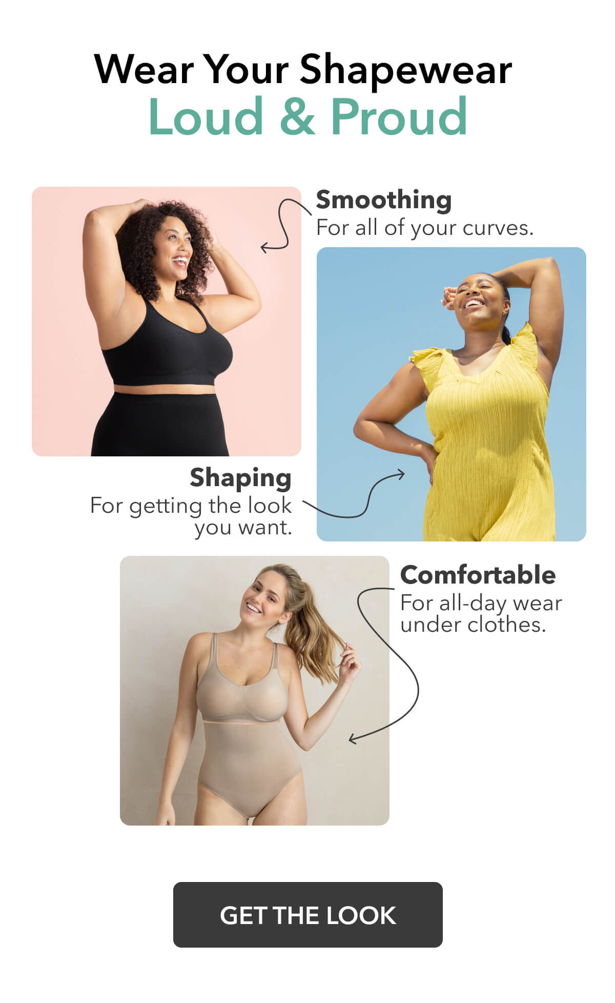 Just for you Your Shapewear Size Guide Conturve