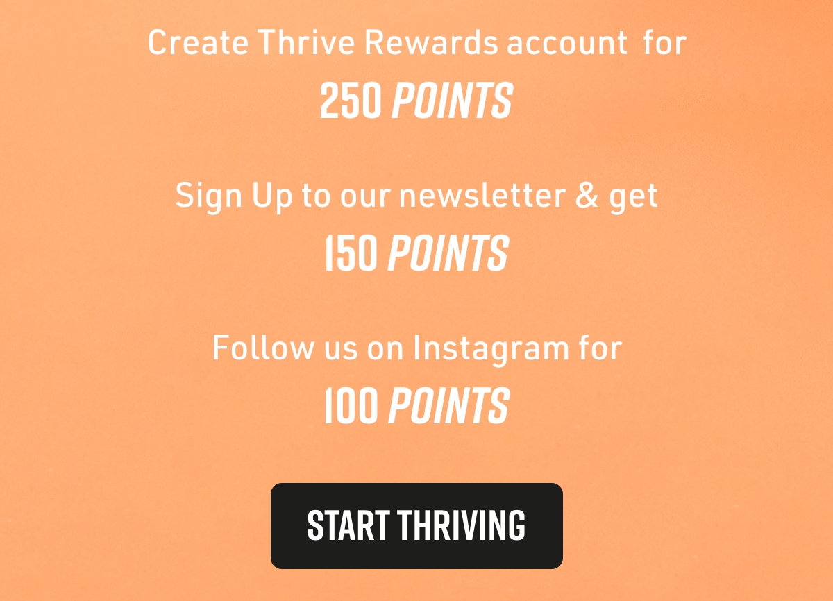 What are Thrive rewards? Hunter & Gather