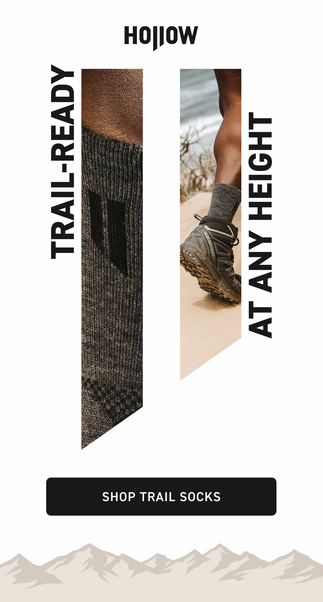 Trail-Ready At Any Height Shop Trail Socks