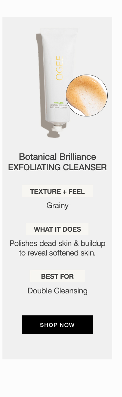 Botanical Brilliance Exfoliating Cleanser