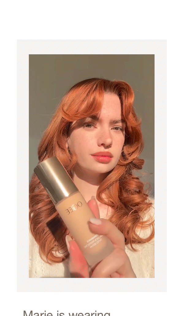 Marie is wearing shade Poplar