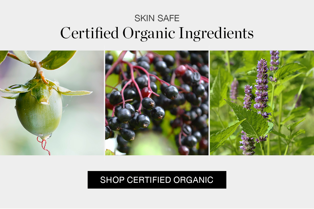 Made with certified organic ingredients