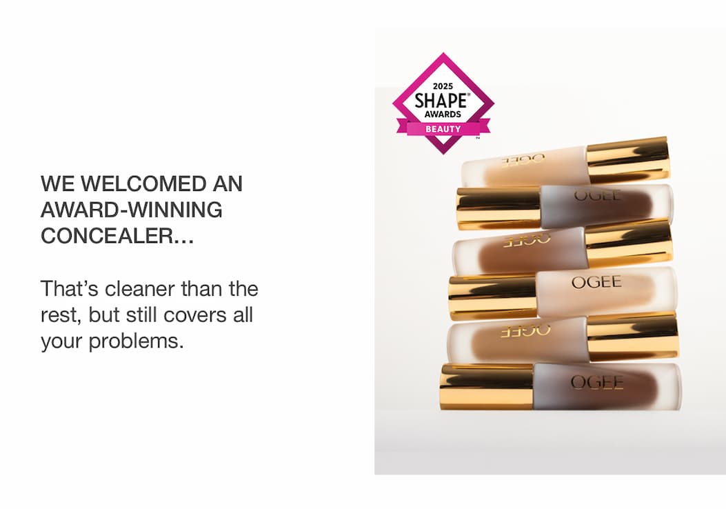 We welcomed an award-winning Concealer… That's cleaner than the rest, but still covers all your problems.