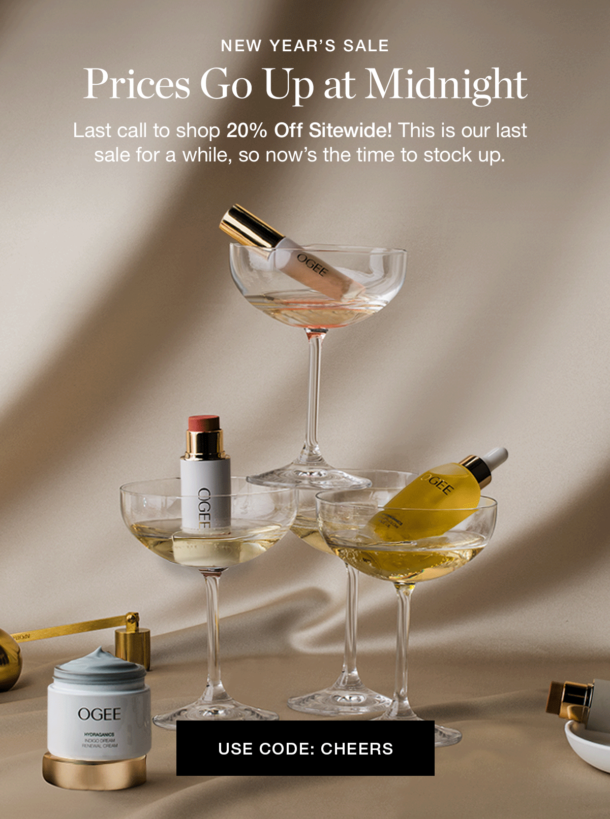 Last call to shop 20% Off Sitewide! This is our last sale for a while, so now's the time to stock up.