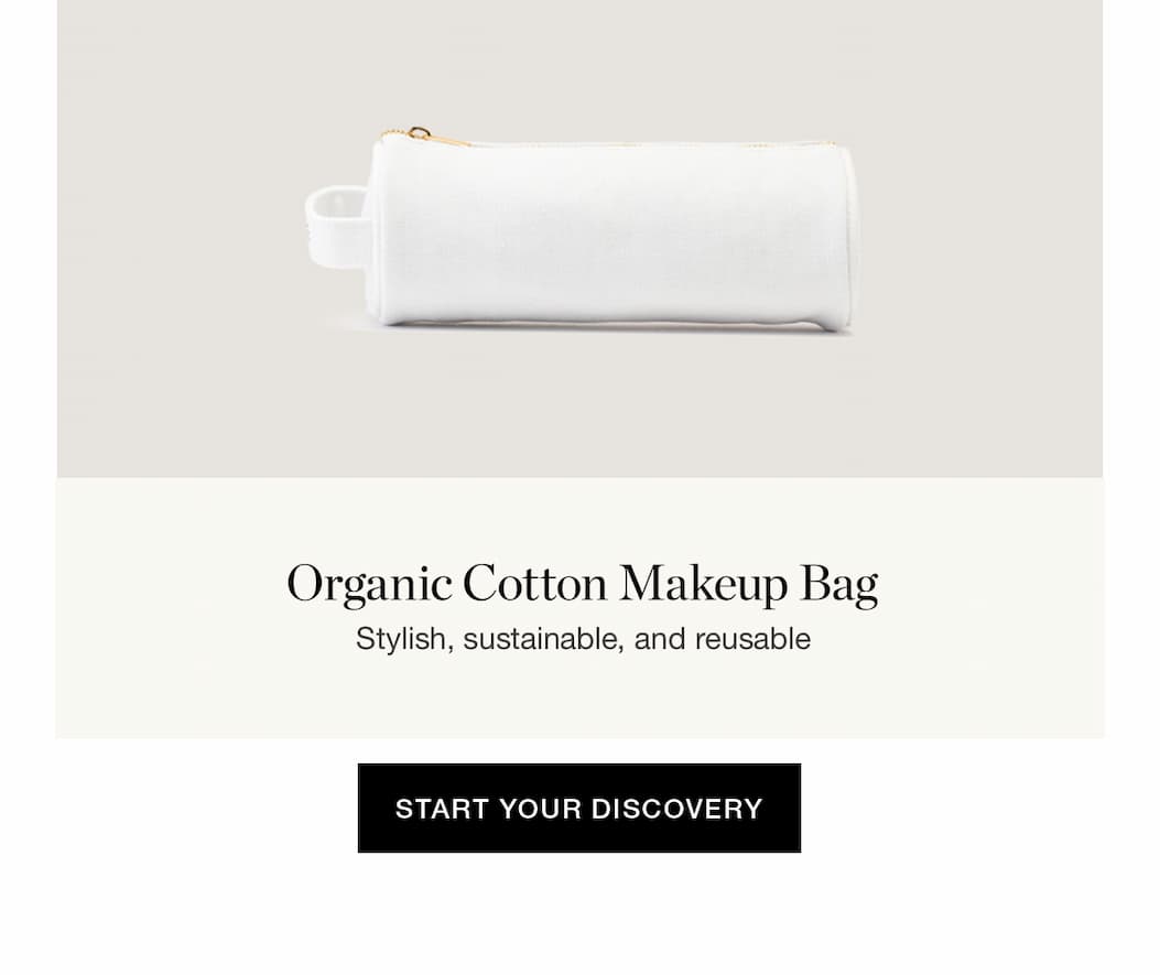Organic Cotton Makeup Bag: Stylish, sustainable, and reusable