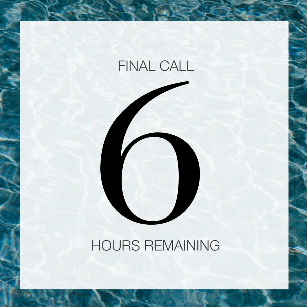 FINAL CALL - 6 HOURS REMAINING - 20% OFF Ends At Midnight - Use Code: SOIREE20