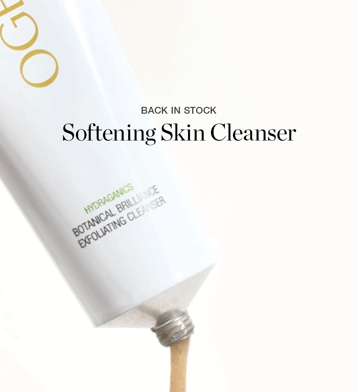 BACK IN STOCK: Softening Skin Cleanser