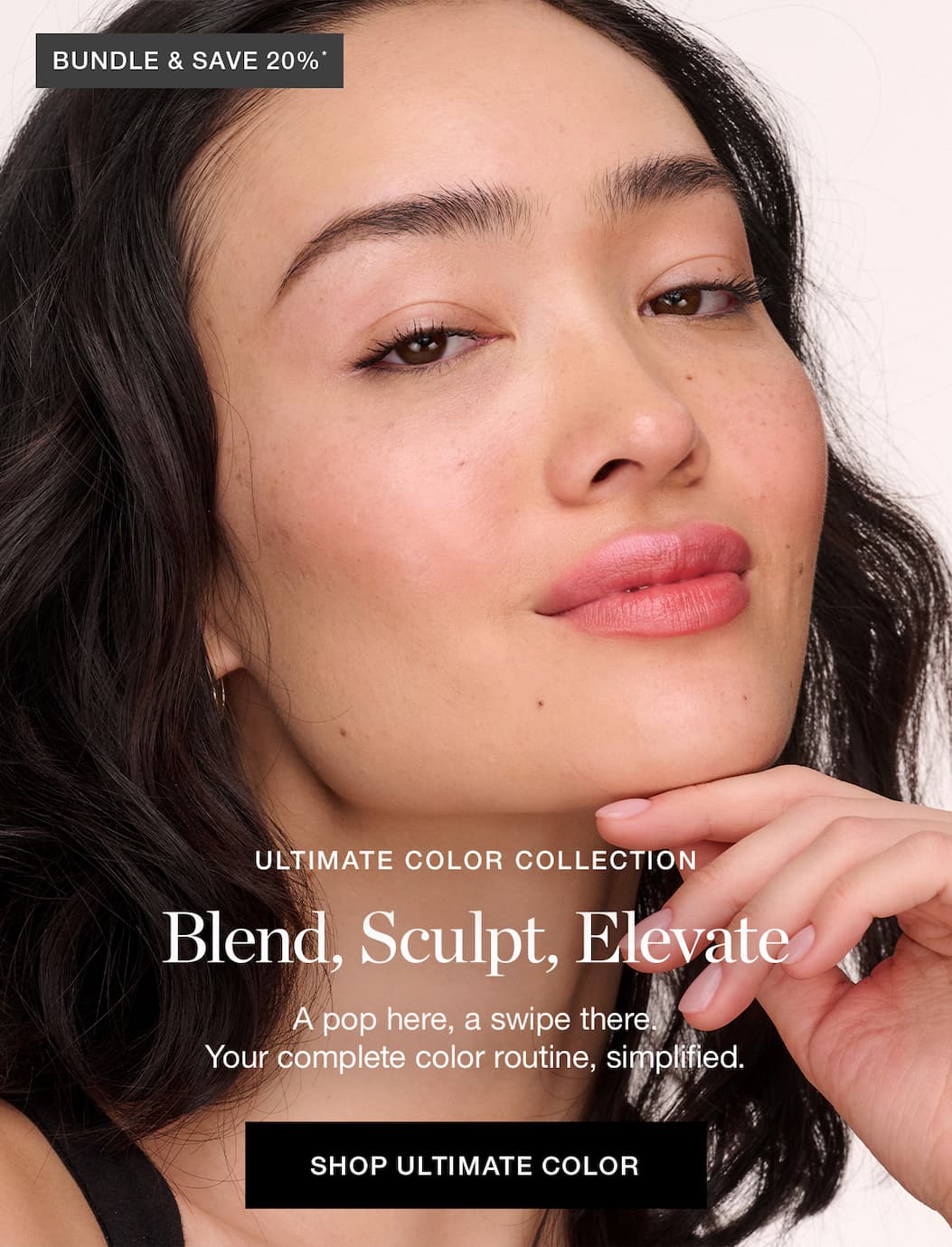 A pop here, a swipe there. Your complete color routine, simplified.