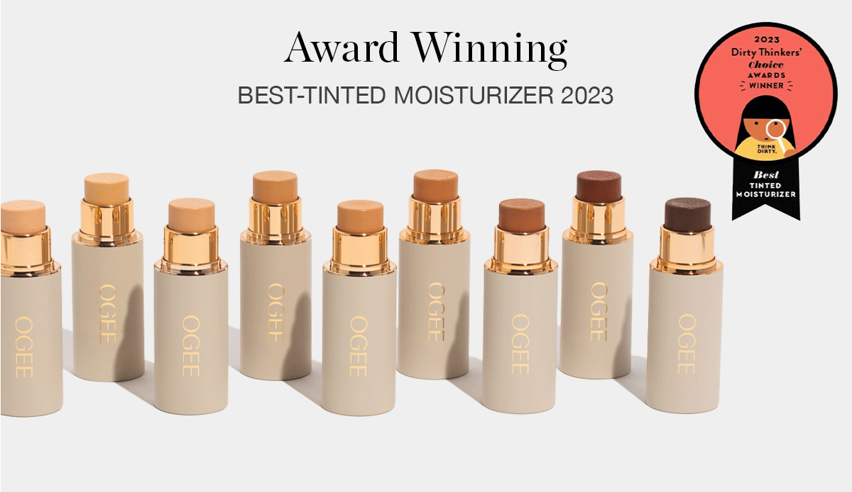 Voted best-tinted moisturizer of 2023 by the Dirty Thinkers' Choice Awards