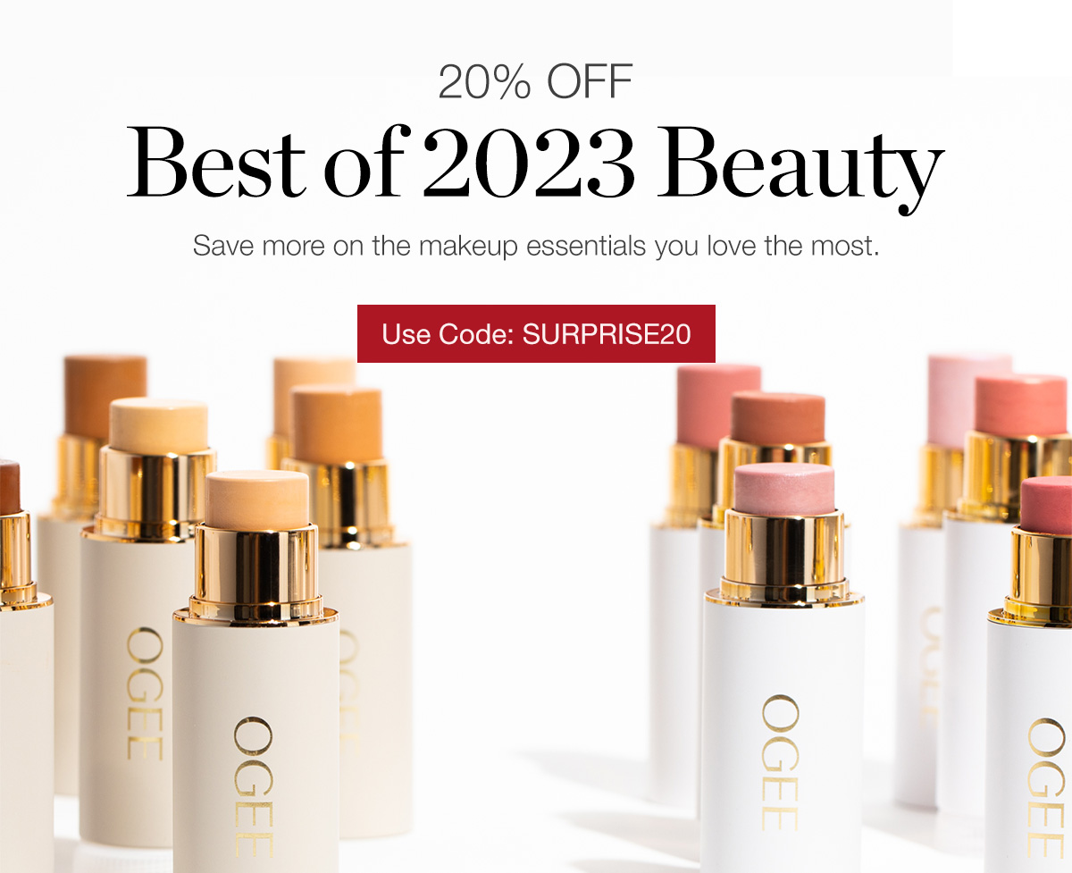 20% OFF Best of 2023 Beauty - Save more on the makeup essentials you love the most.