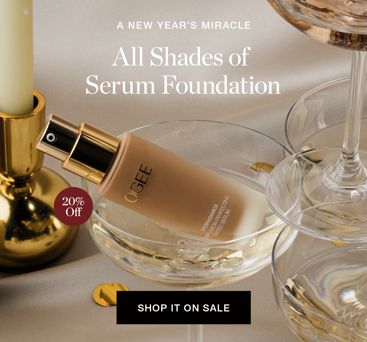 All Shades of Serum Foundation → Back In Stock