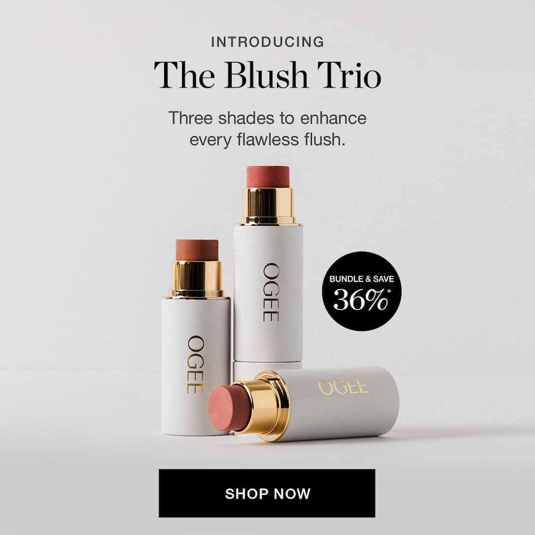 Three shades to enhance every flawless flush.