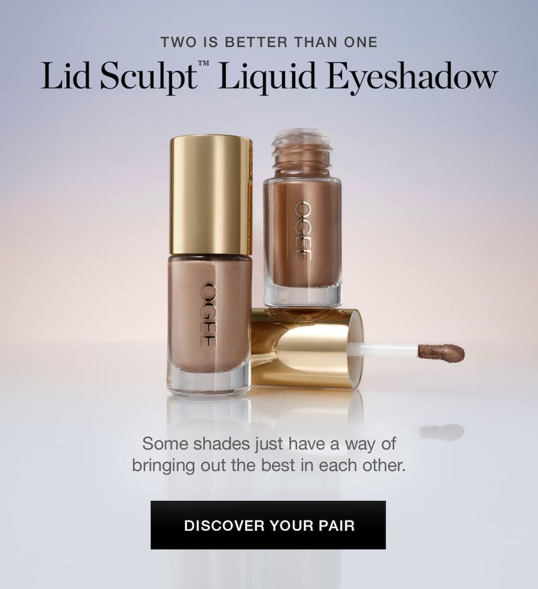 TWO IS BETTER THAN ONE | Lid Sculpt ™ Liquid Eyeshadow | Some shades just have a way of bringing out the best in each other.