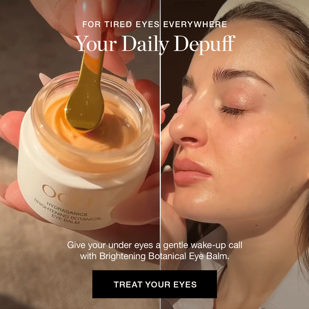 Give your under eyes a gentle wake-up call with Brightening Botanical Eye Balm.