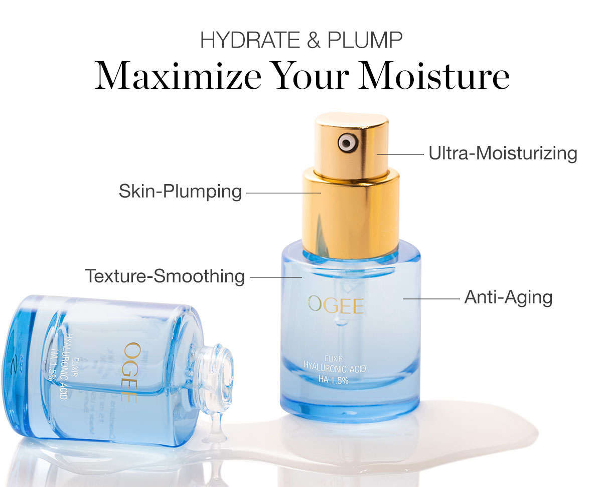 Hydrate & Plump - Maximize Your Moisture - Ultra-Moisturizing, Skin-Plumping, Texture-Smoothing, Anti-Aging
