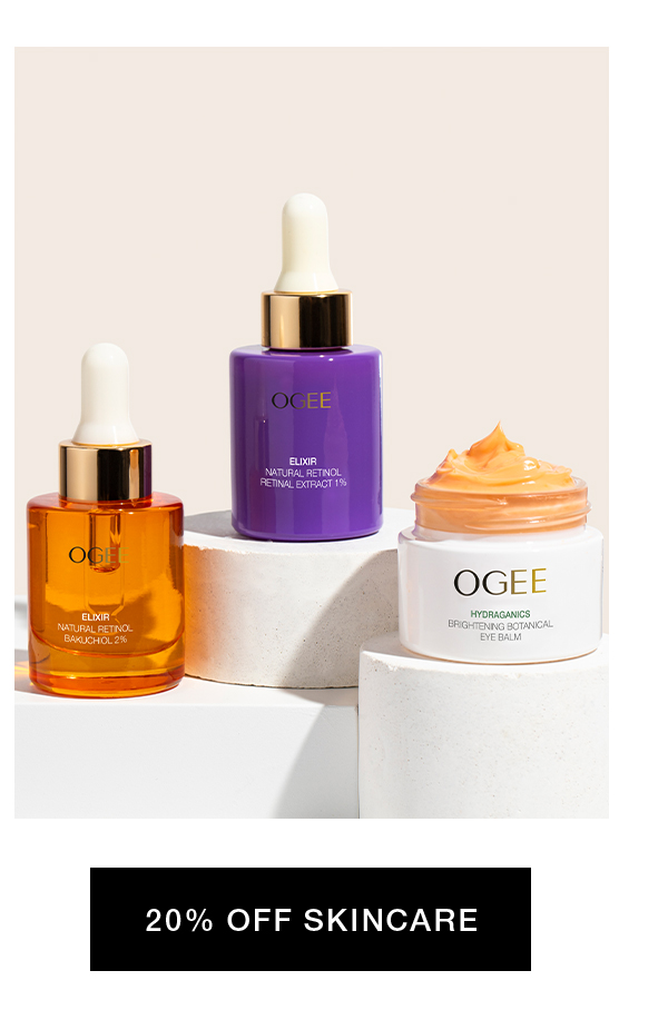 20% OFF SKINCARE