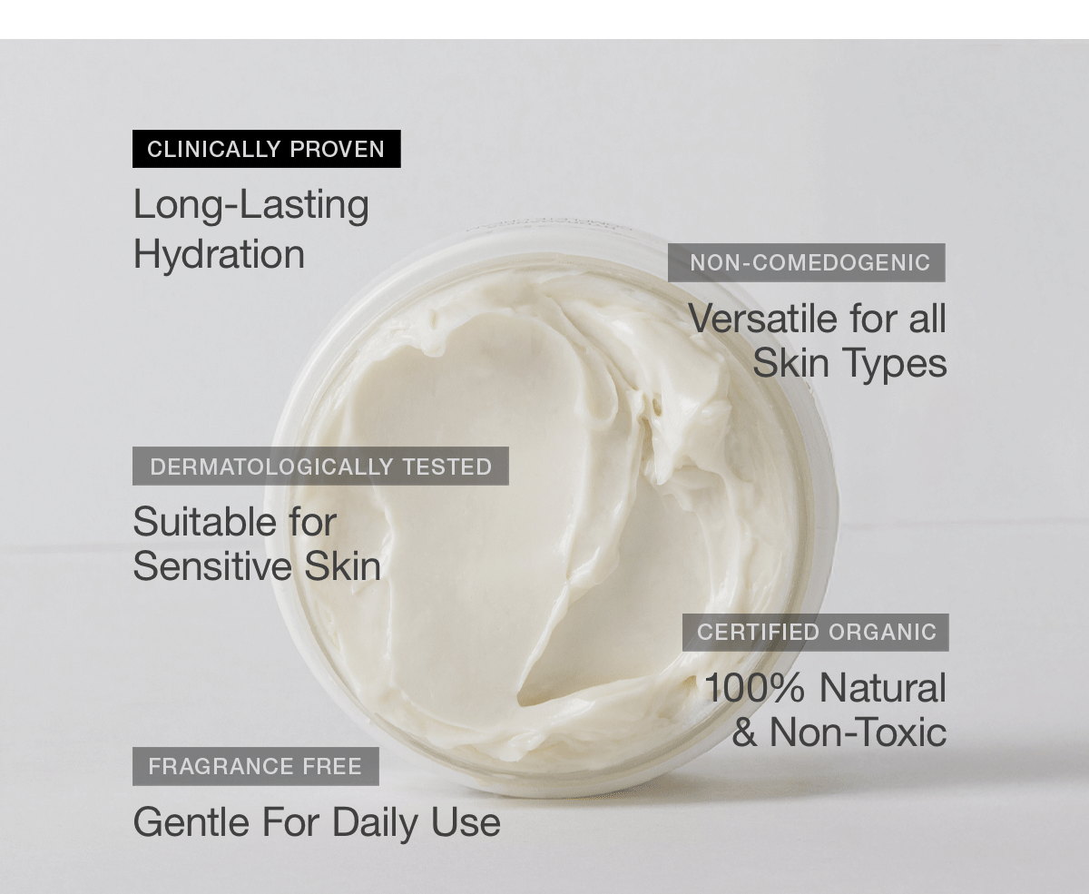 Everything Your Skin Wants. Nothing it Doesn't.