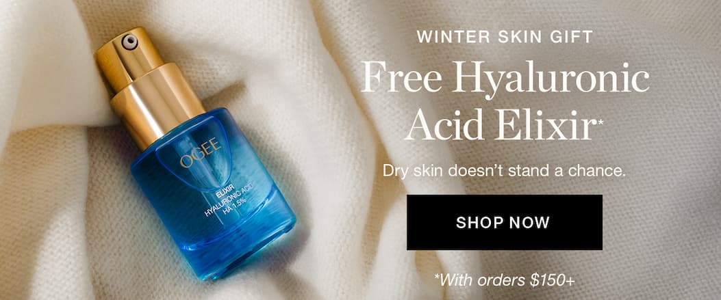 Free Hyaluronic Acid Elixir with orders $150+