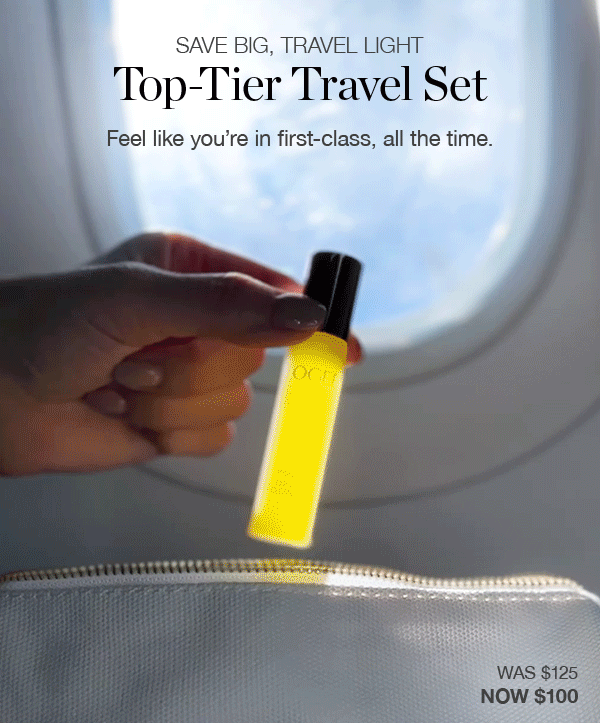 Save big on our top-tier travel set
