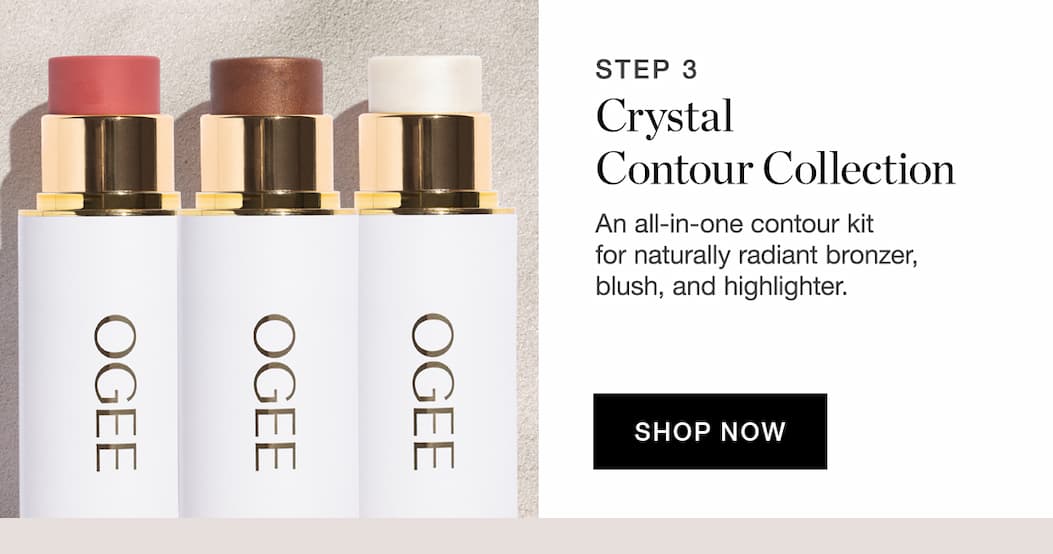 An all-in-one contour kit for naturally radiant bronzer, blush, and highlighter.