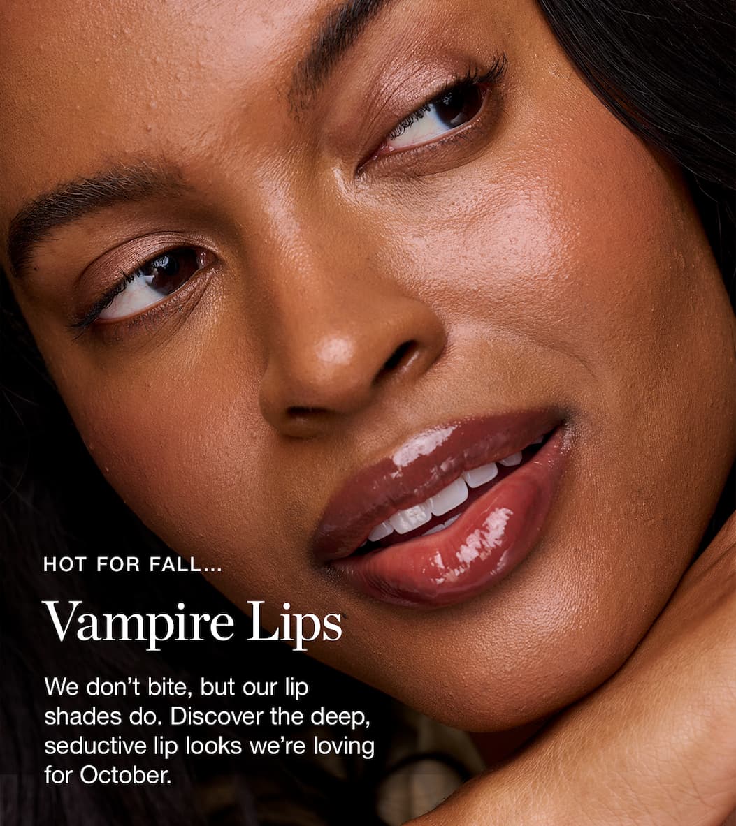 We don't bite, but our lip shades do. Discover the deep,  seductive lip looks we're loving for October.