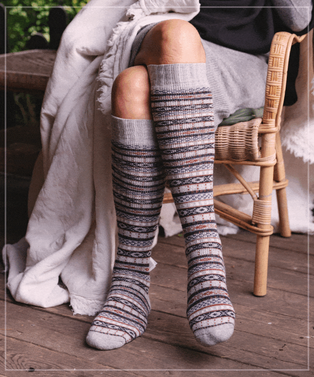 Last Chance 😱20 OFF All KneeHigh Socks Nordic Socks