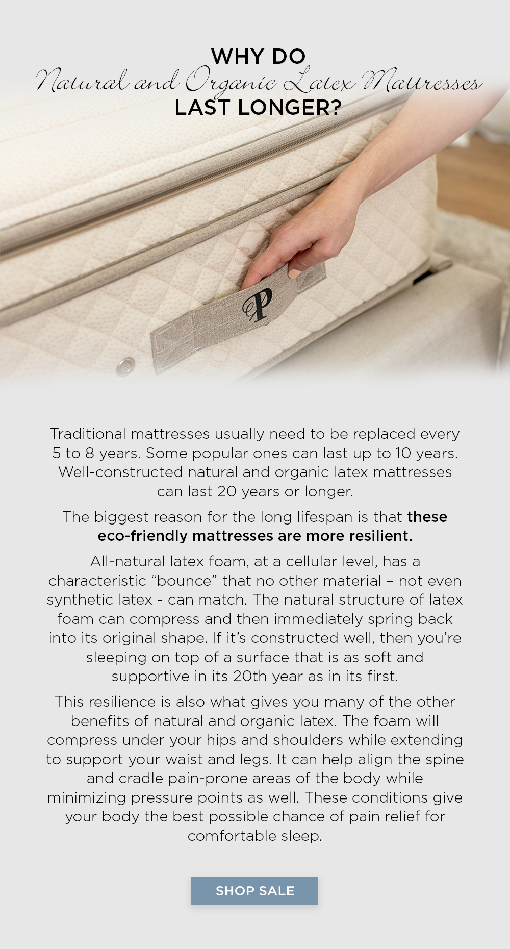 Why Latex Mattresses Last 20+ Years Plush Beds