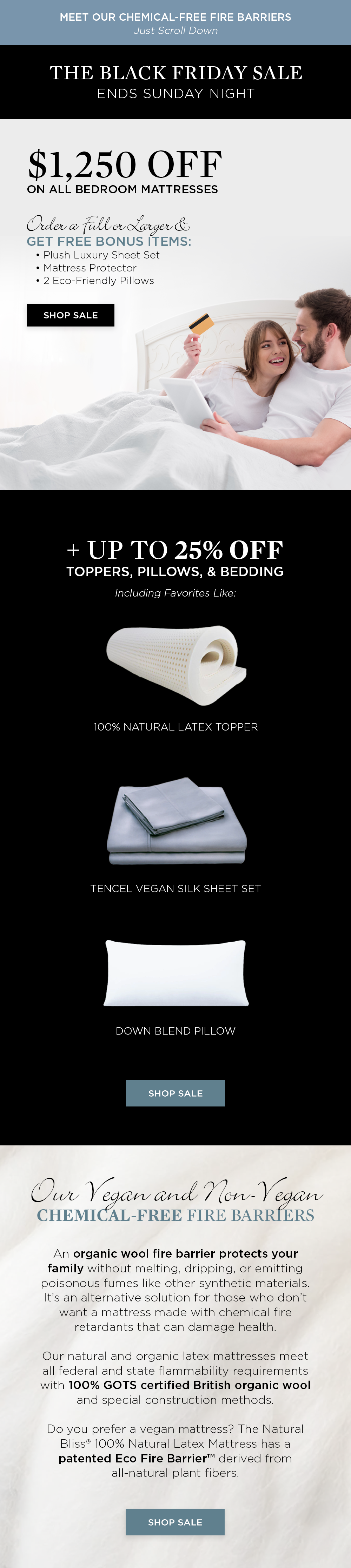 Meet Our ChemicalFree Fire Barriers Plush Beds