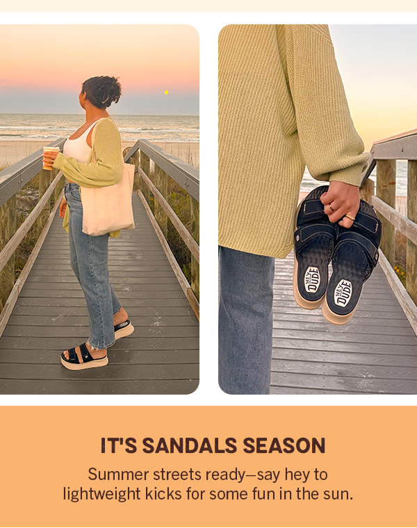 Body Headline: It's Sandal Season