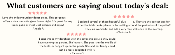 Customer reviews