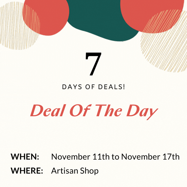 Deal of the day is back