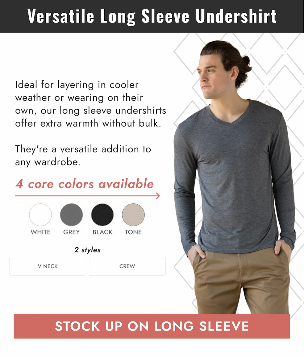 Versatile Long Sleeve Undershirt