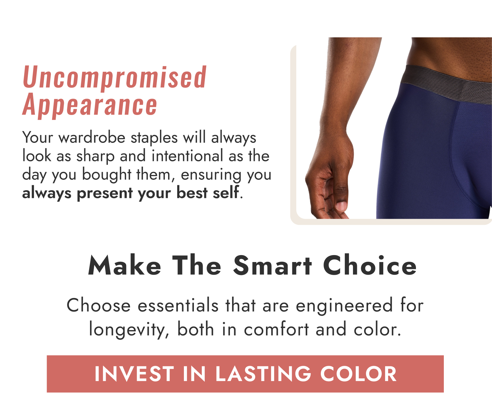 Uncompromised Appearance
