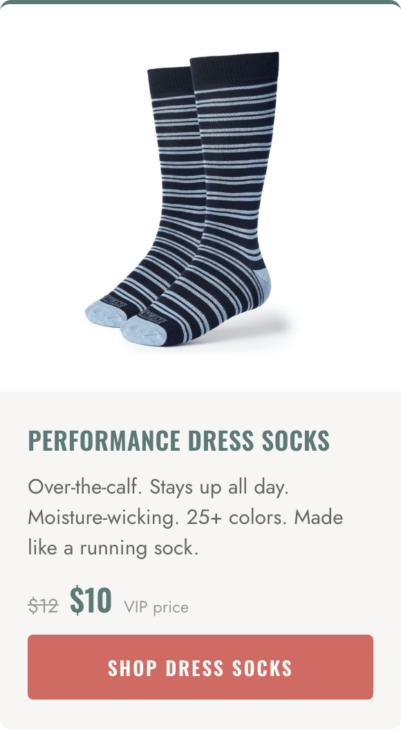 PERFORMANCE DRESS SOCKS