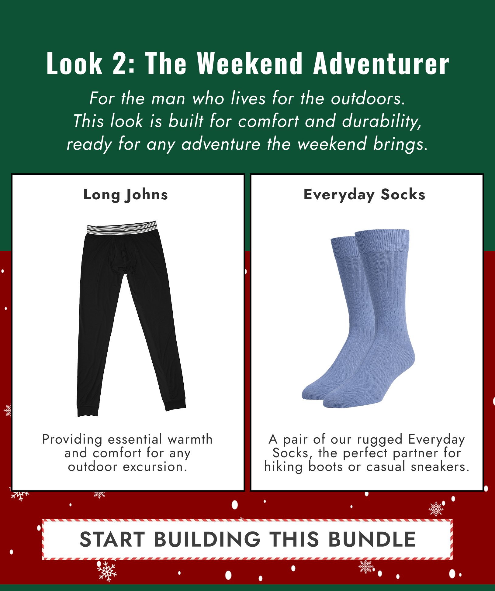 Look 2: The Weekend Adventurer