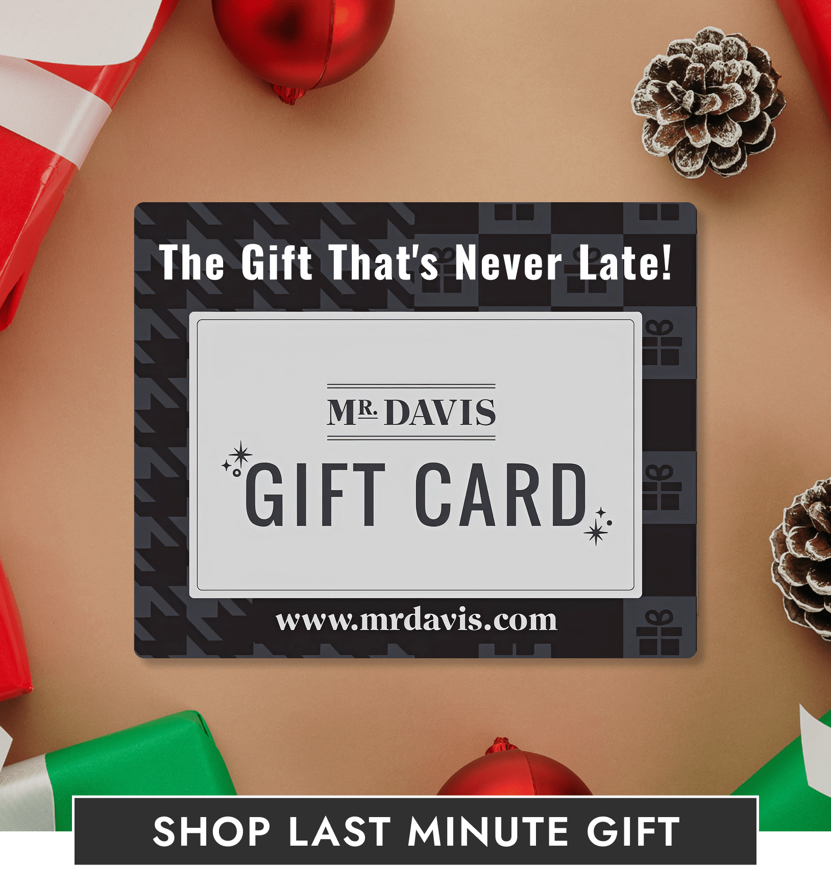 SHOP LAST MINUTE GIFT