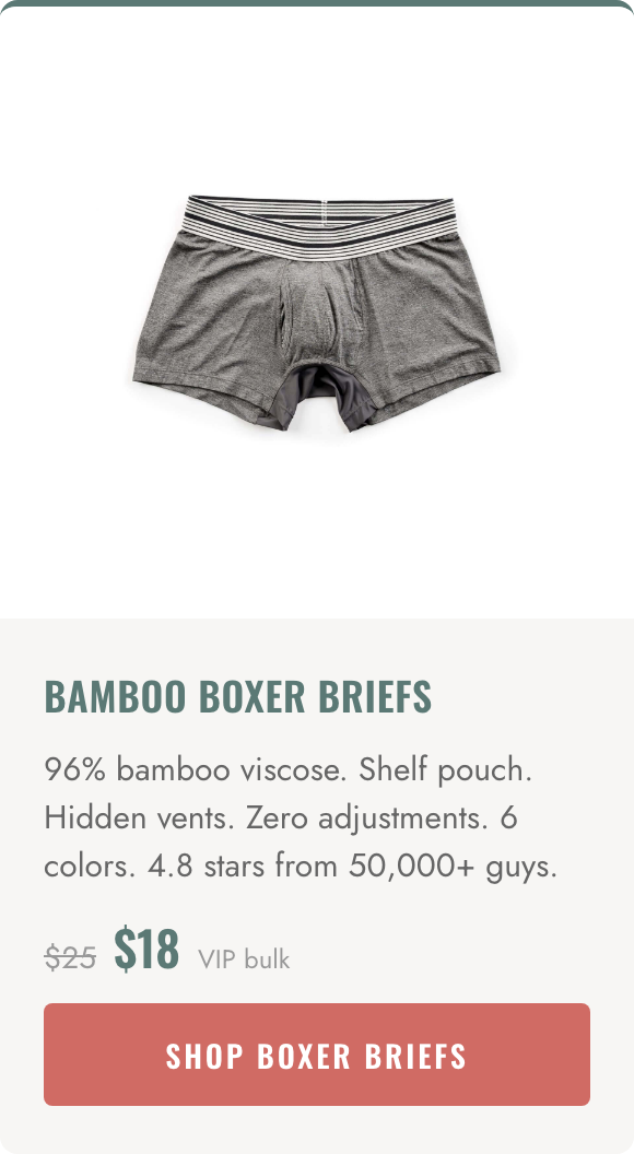BAMBOO BOXER BRIEFS