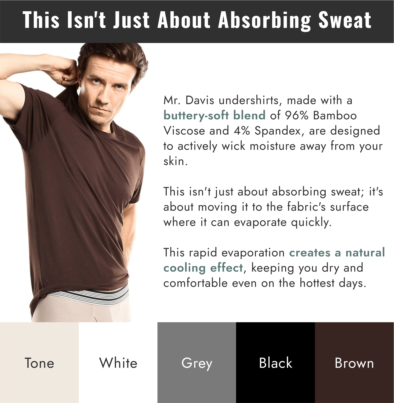 This Isn't Just About Absorbing Sweat
