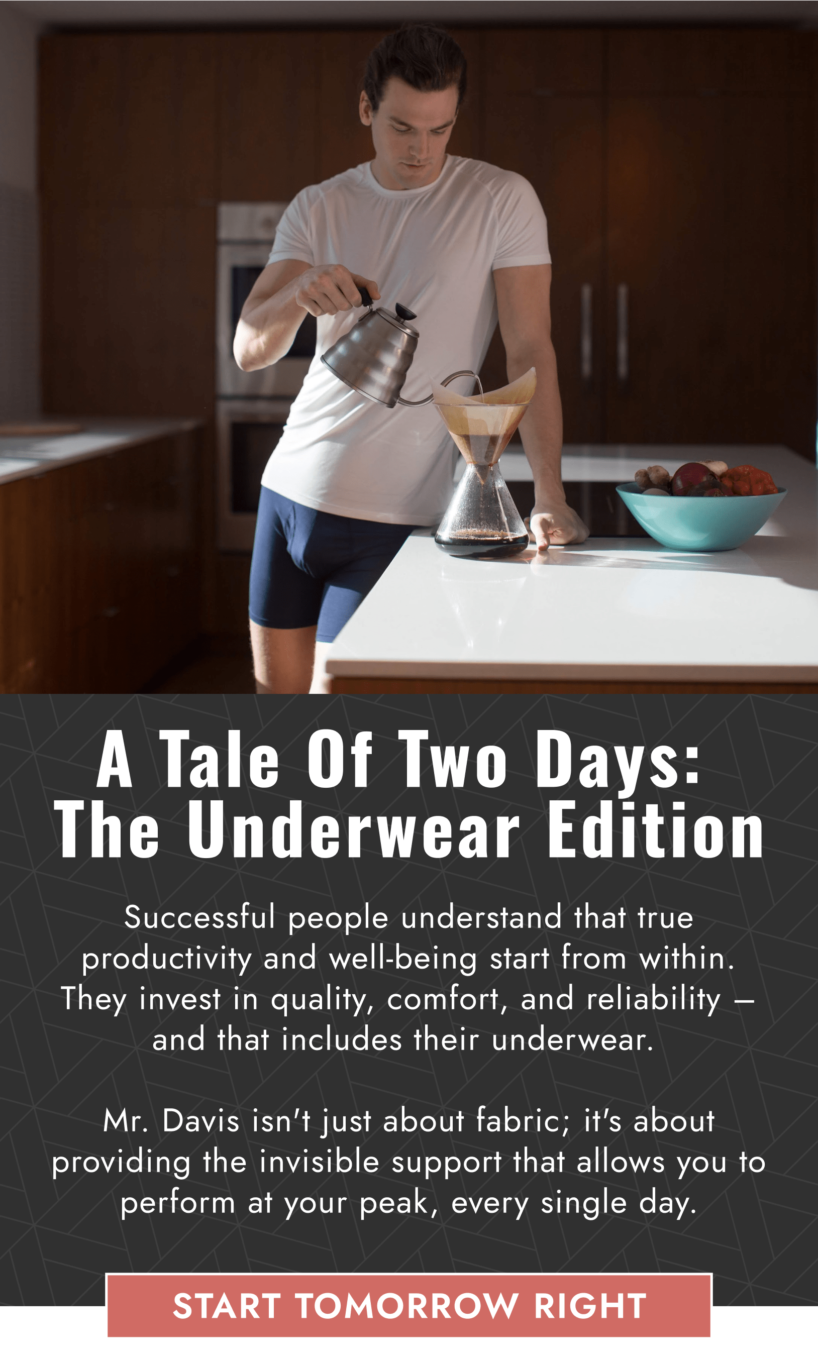 A Tale Of Two Days: The Underwear Edition