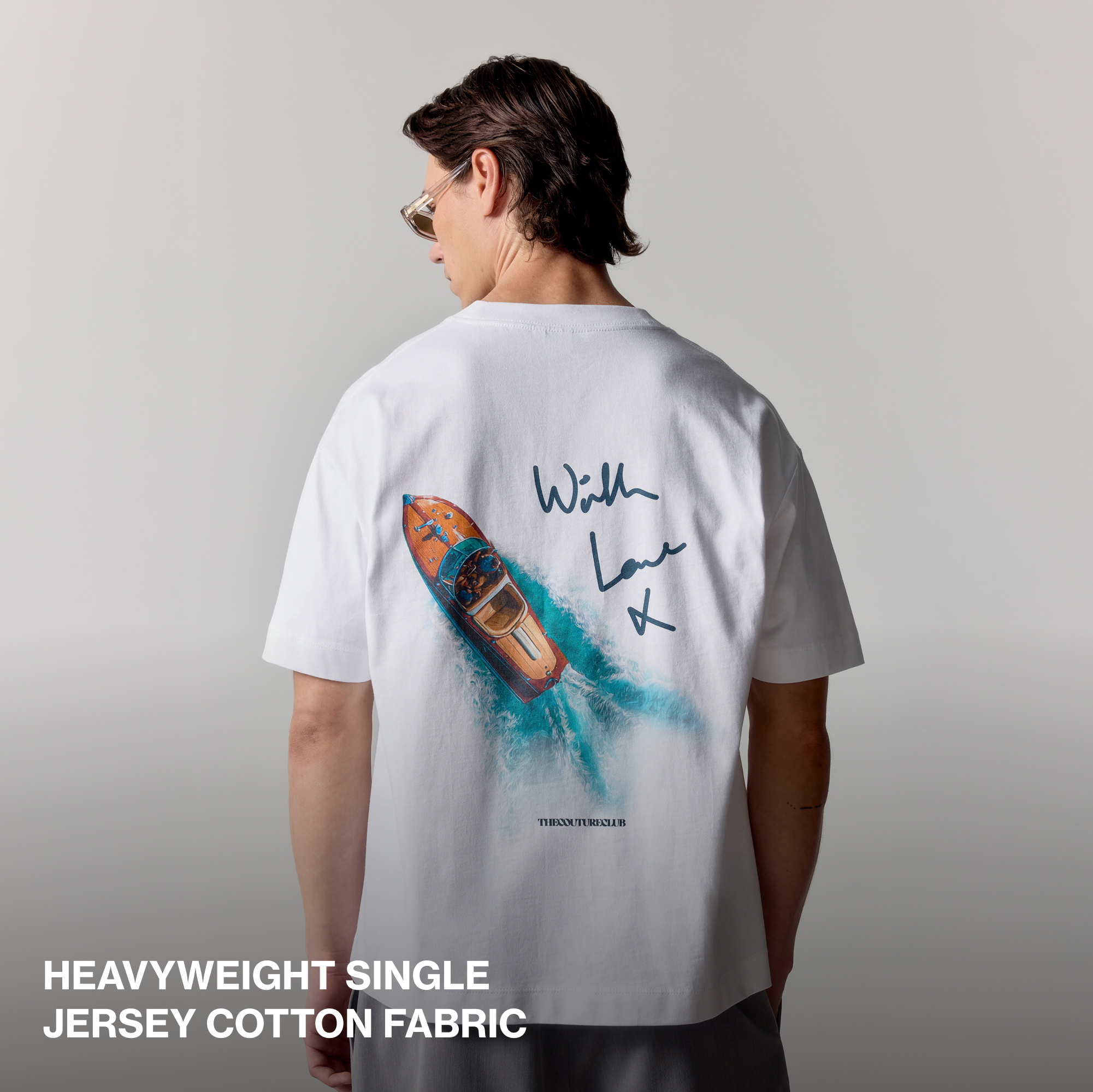 MONACO WITH LOVE GRAPHIC T-SHIRT