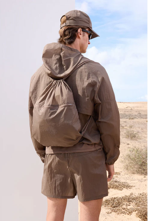 TRANSPARENT RACING BAG