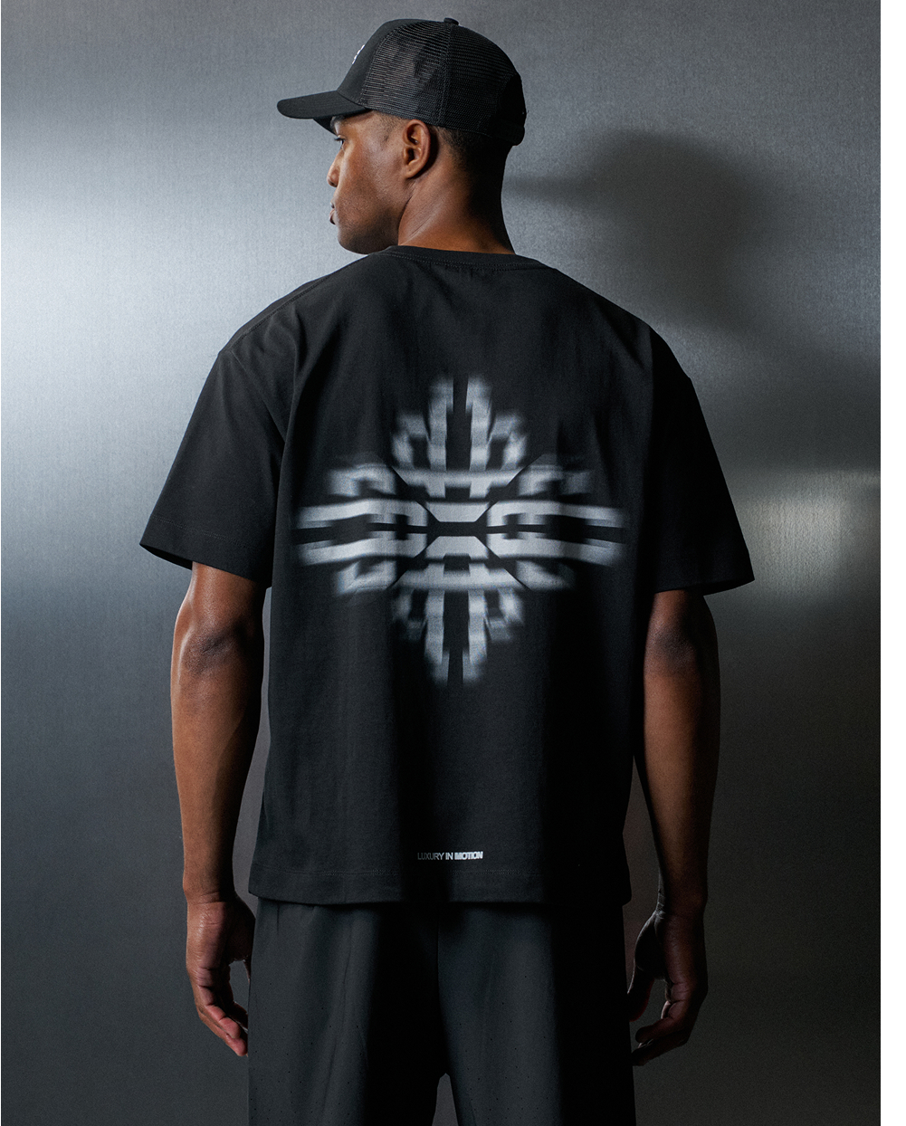 LUXURY IN MOTION GRAPHIC T-SHIRT