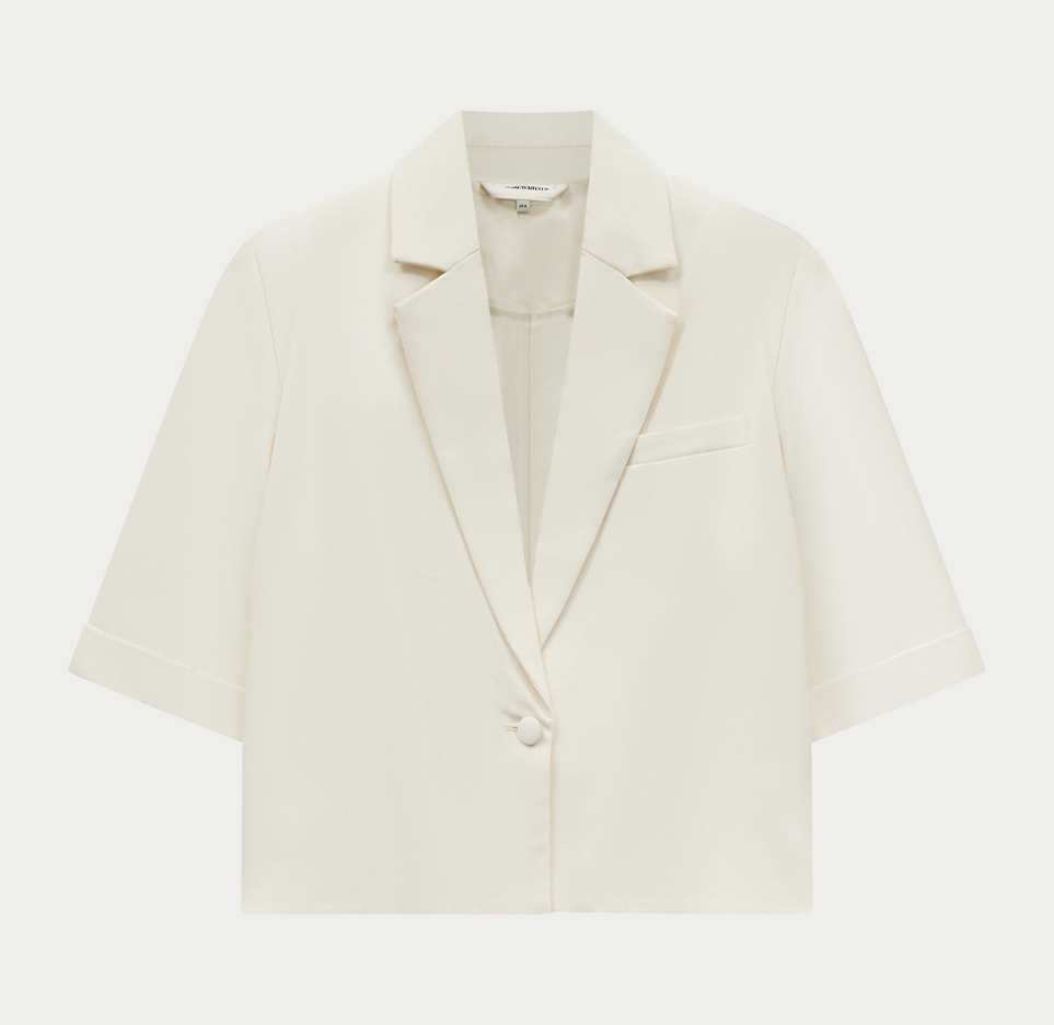 SHORT SLEEVE BLAZER