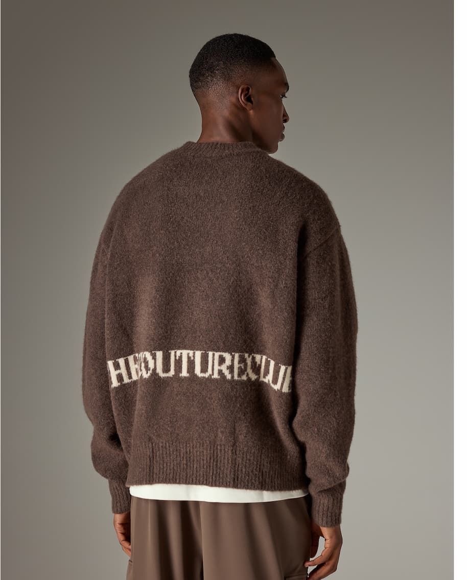 COPYRIGHT BRUSHED KNIT JUMPER